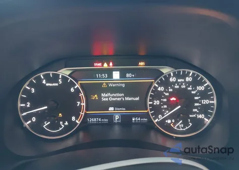 2019 Nissan Altima 2.5 Sl z USA, uszkodzony, nr VIN 1N4BL4EV8KC236785